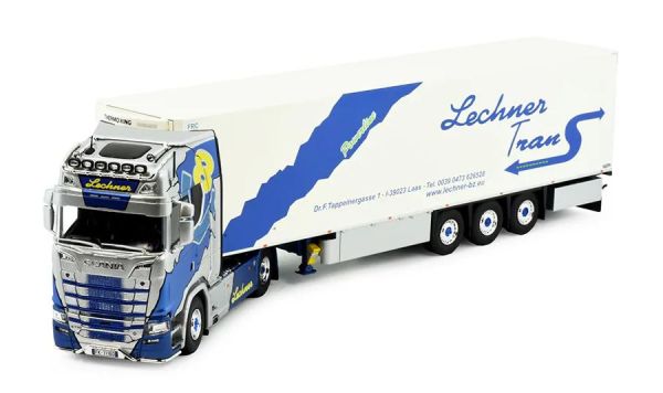 TEK83772 - SCANIA Next Gen. S730 Highline 4x2 met LECHNER 3-assige koeltrailer - 1