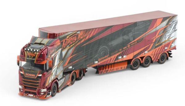 TEK85092 - SCANIA NGS Highline 6x4 met 3-assige koeltrailer RISTIMAA-ICEMAN - 1