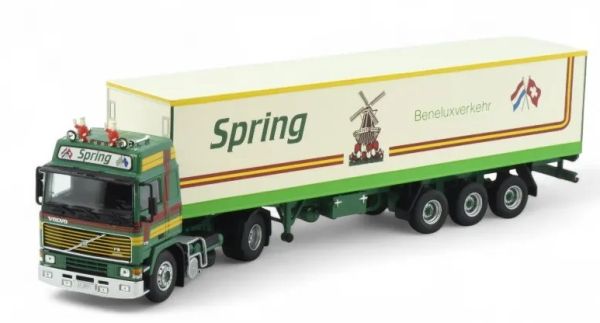 TEK85520 - VOLVO F16 Globetrotter 4x2 con rimorchio SPRING a 3 assi - 1