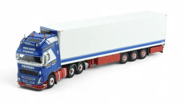 TEK85729 - VOLVO FH05 Globttroter XL 6x2 met 3-assige koeltrailer STEVE SWAIN - 1
