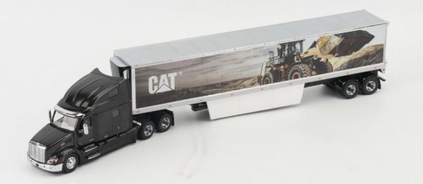 DCM85768 - PETERBILT 579 Ultra Loft 6x4 met Caterpillar 2-assige trailer - 1