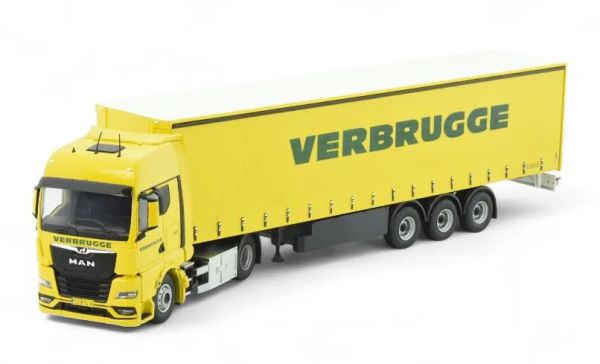 TEK86679 - Man TGX GX 4x2 met 3-assige schuifzeiltrailer - 1