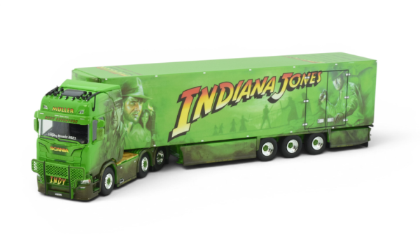 TEK86881 - SCANIA 600S Highline 4x2 met 3-assige koeloplegger van MULLER – Indiana Jones - 1