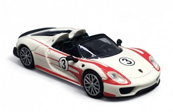 MNC870062137 - PORSCHE 918 Spyder #3 2015 Wit met rode strepen - 1