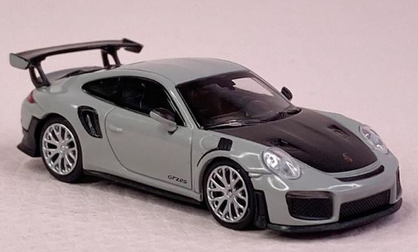 MNC870068127 - PORSCHE 911 GT2 RS 2018 Grijs met carbon motorkap - 1