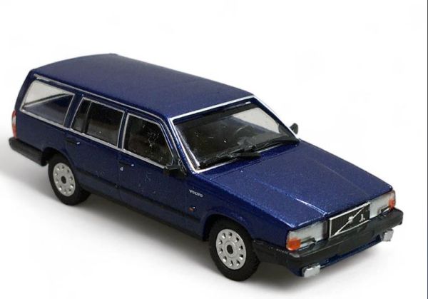 MNC870171710 - VOLVO 740 GL Break 1986 Donkerblauw metallic - 1