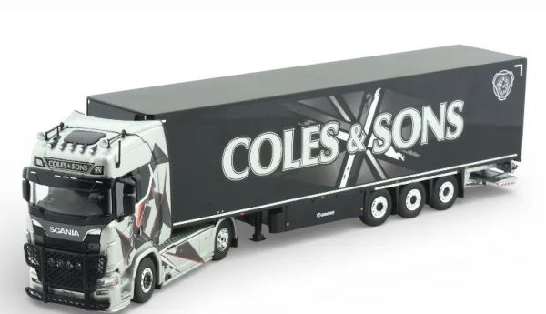 TEK87111 - Scania S-serie 4x2 met 3-assige trailer - 1