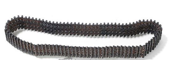 FOV882001 - Paar metalen rupsbanden voor Tiger tank type KGS/63/725/130 - 1
