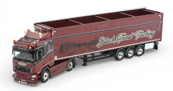 TEK88542 - SCANIA Next Generation R-serie 4x2 met 3-assige trailer BLACK FOREST TRUCKING - 1
