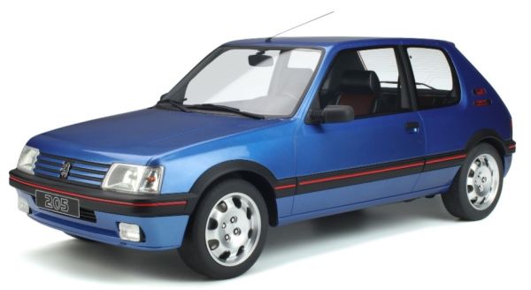 GT800402 - PEUGEOT 205 GTI 1.9 Blauw - 1