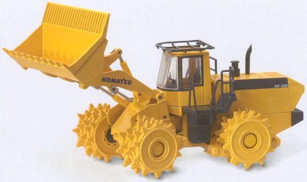 CON2437 - Schapenpootverdichter KOMATSU WF 450-3 - 1