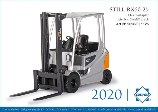 CON2628/0 - Elektrische trolley STILL RX60-25 - 1