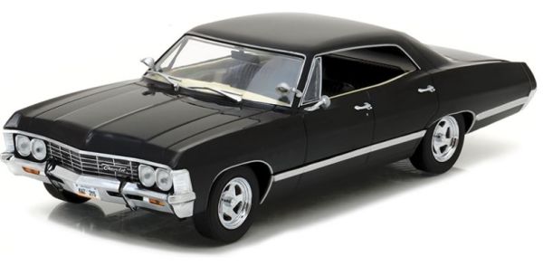 GREEN84035 - CHEVROLET Impala Sport sedan 1967 zwart - 1