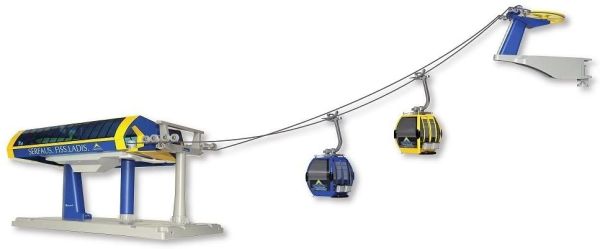 JC84395 - Skilift met 2 SFL-gondels - 1