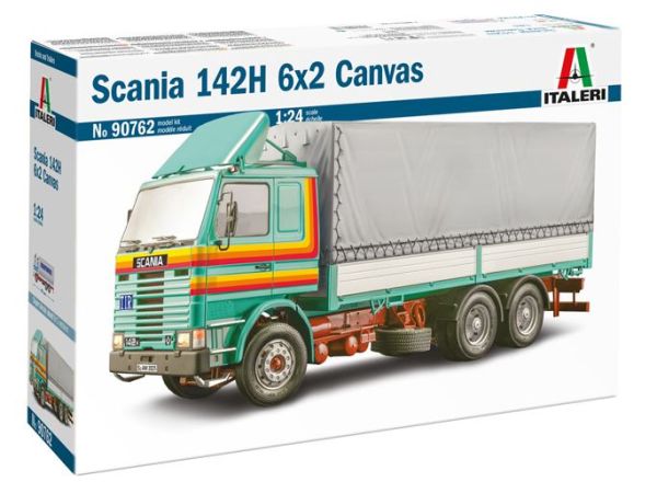 ITA90762 - SCANIA 142H 6x2 canvas carrier om te monteren en te schilderen - 1