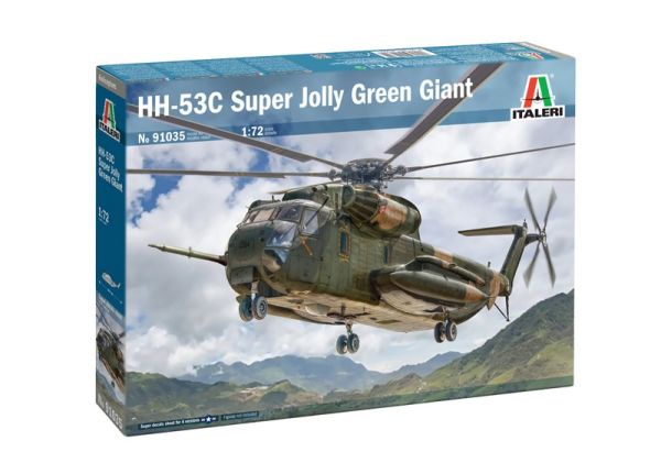 ITA91035 - HH-53C Super Jolly Green Giant militaire helikopter (montage en schilderen vereist) - 1