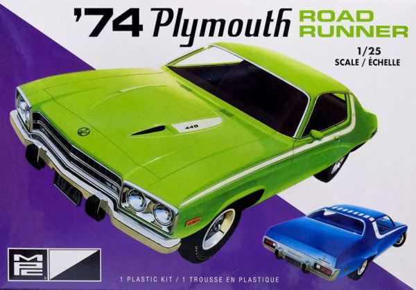MPC920M/12 - PLYMOUTH Road Runner 1974 om te monteren en te schilderen - 1