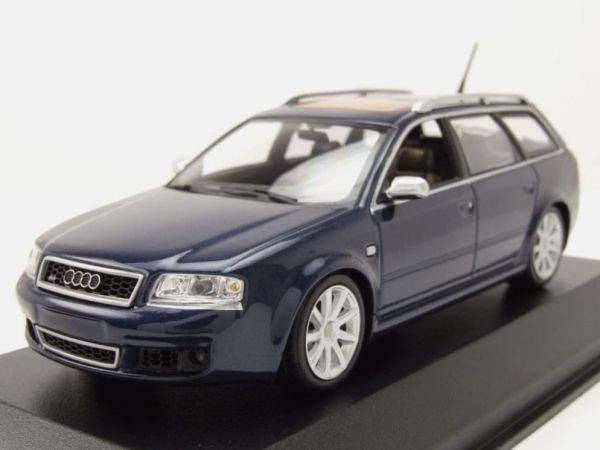 MXC940011710 - 2002 Audi RS6 Avant, Metallic Blauw - 1
