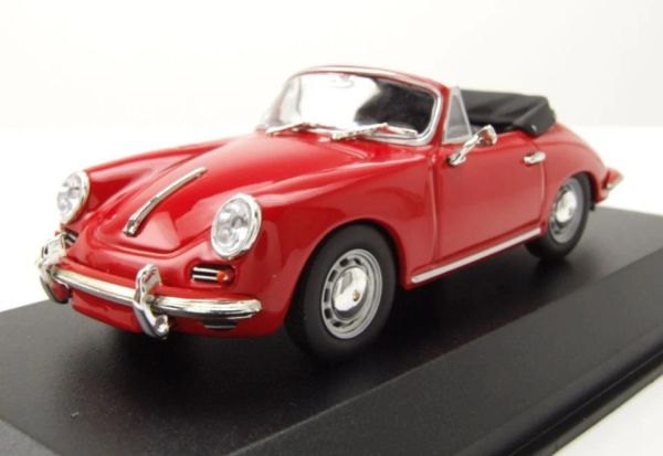 MXC940062331 - 1965 PORSCHE 356C Cabriolet Rood - 1