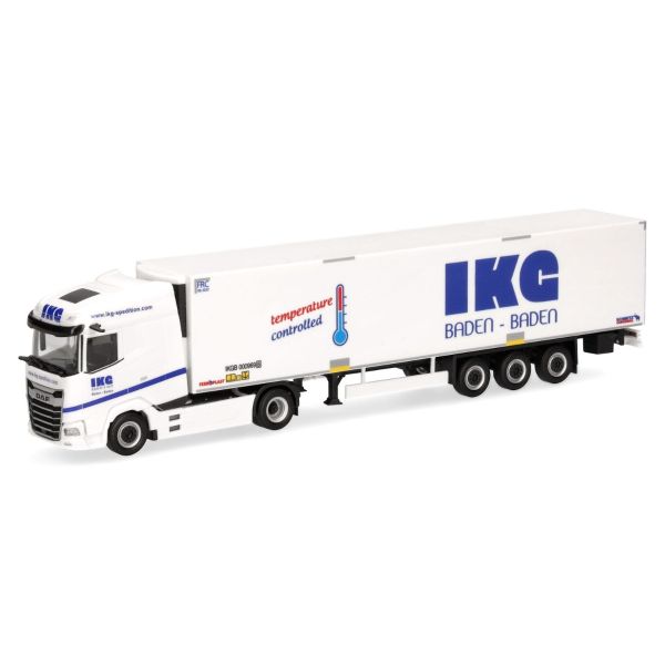HER959018 - DAF XG 4x2 met 3-assige koelaanhangwagen IKG Spedition - 1