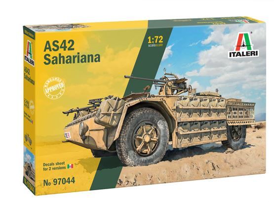 ITA97044 - AS 42 Saharienne militair voertuig om te assembleren en te schilderen - 1