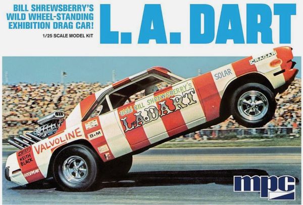 MPC974/12 - L.A. Dart Wheelstander om te monteren en te schilderen - 1