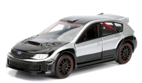 JAD98507 - SUBARU WRX Hatchback Grijs en Zwart FAST & FURIOUS - 1