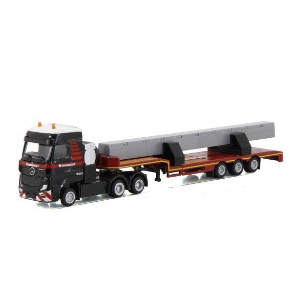 WSI900036 - MERCEDES ACTROS 6x4 met uitschuifbaar 3-assig platform MAMMOET - 1