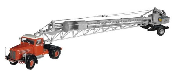 NZG664 - SCANIA L60 4x2 met LIEBHERR Form 6 Kraan - 1