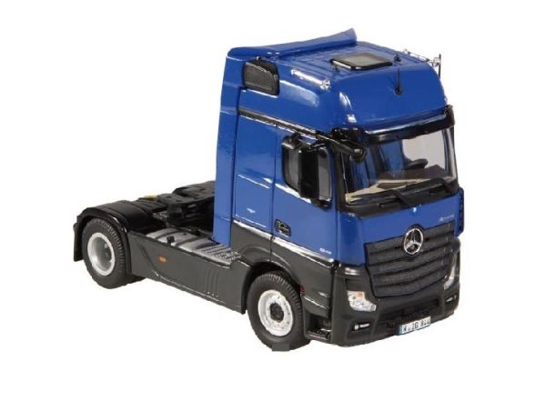 NZG844/06 - MERCEDES-BENZ Actros MP 04 Grote ruimte 4x2 Blauw - 1