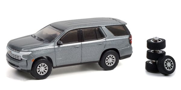 GREEN97110-E - CHEVROLET Tahoe grijze velgen in blister - 1