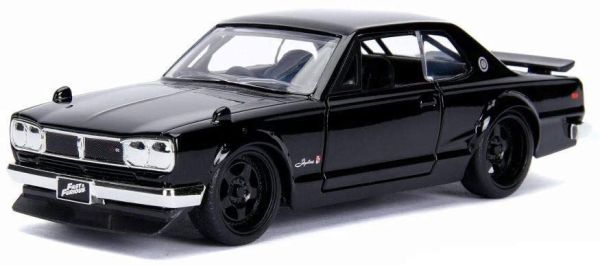 JAD99602 - NISSAN Skyline 2000 GT-R SNEL & FURIOUS 1971 zwart - 1