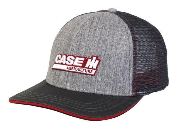 A2944 - Grijze pet met mesh achterkant CASE IH Landbouw - 1