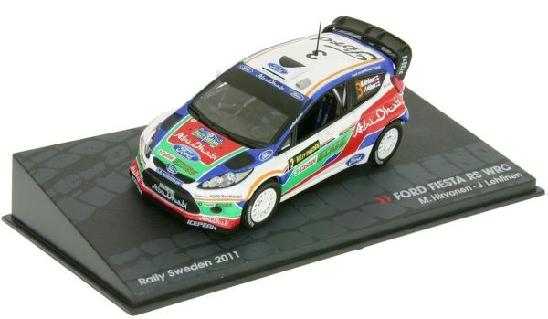 AKI0085 - FORD Fiesta RS WRC #3 Rally Zweden 2011 M.Hirvonen / J.Lehtinen - 1
