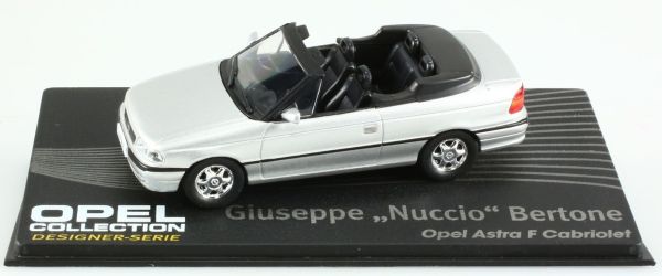 AKI0196 - OPEL Astra F cabrio grijs Giuseppe Nuccio Bertone - 1