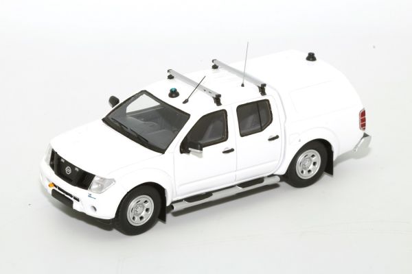 ALARME0044 - NISSAN Navara Dubbele cabine Wit - 1