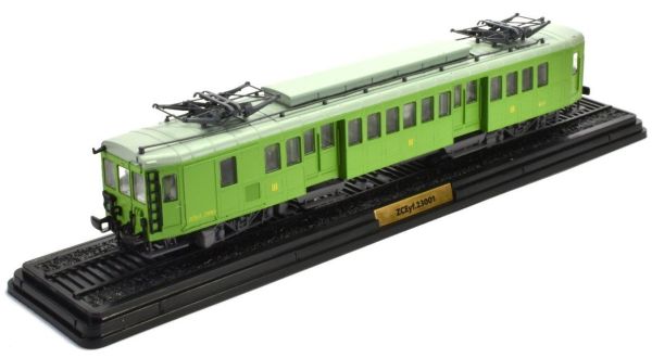 ATL2434010 - Zelfrijdende Type ZCEyf-23001 Midi derde klasse metallic groen van de serie Les Autophériques des Réseaux Français niet-functionele machine - 1