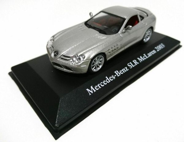 ATL2891022 - MERCEDES BENZ SLR McLaren 2003 metallic grijs My Mythic Cars-serie - 1