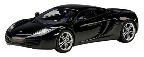 AUT56005 - MCLAREN MP4-12C Zwart Schaal: 1/43 - 1