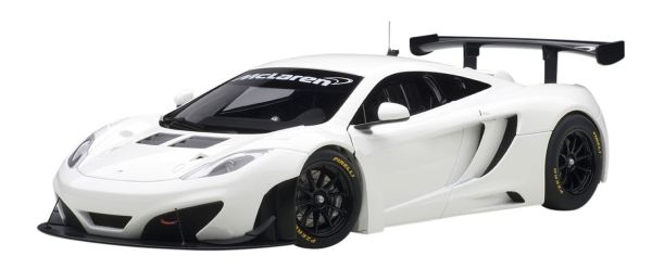 AUT81341 - MCLAREN MP4-12C GT3 (2011) Wit Schaal:1/18 - 1