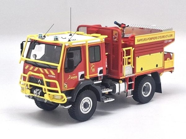 ALERTE0186 - RENAULT D14 4x4 SIDES CCF SDIS - 28 - Eure-et-Loir - Beperkte oplage van 200 exemplaren. - 1