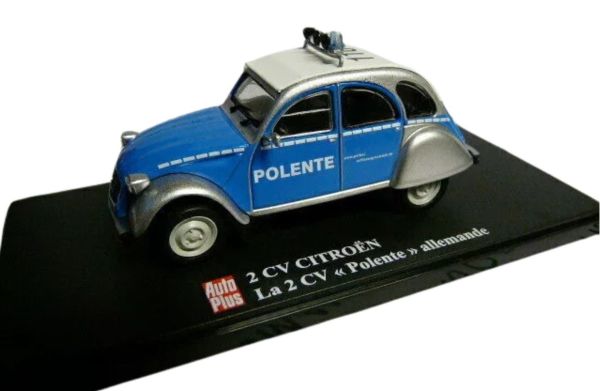 MAGAP2CVPOLENTE - CITROEN 2CV Polente Allemande Blauw en wit - 1