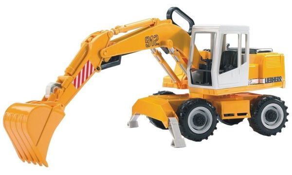 BRU2426 - LIEBHERR mobiele graafmachine Schaal: 1/16 - 1
