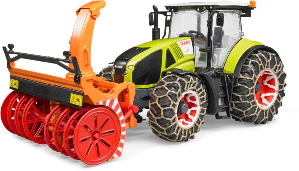 BRU3017 - CLAAS AXION 950 met sneeuwblazer Schaal: 1/16 - 1