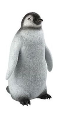 BUL63838 - Keizerpinguïn - 19,5 cm - 1