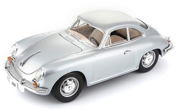 BUR18-12026 - PORSCHE 356B 1961 grijs - 1