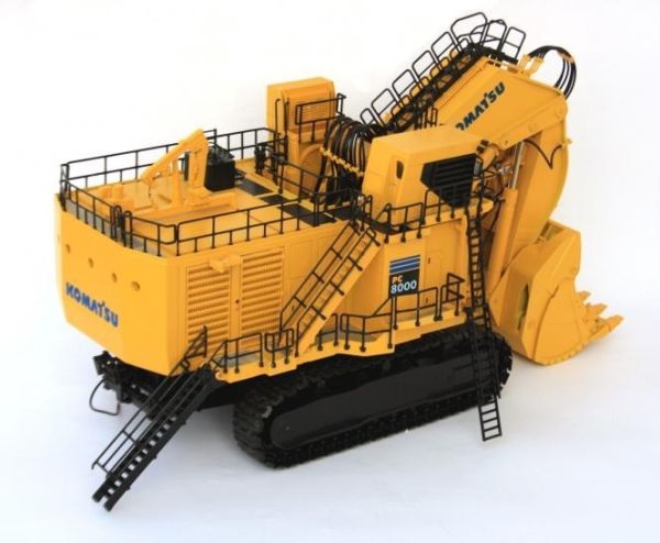 BYM25026/1 - Graafmachine op heuveltop KOMATSU PC8000-6 Elektrisch - 1