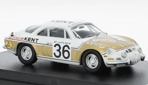TRORRBE40 - RENAULT-ALPINE A110 #36 Ieper Rally 1972 Freddy VANDECAVEYE / Willy PLAS - 1