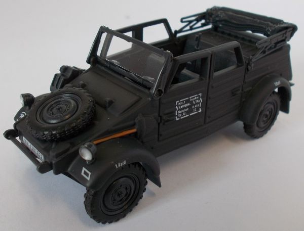 CAR455B - VOLKSWAGEN Kubelwagen 82 1940 grijs Duits leger - 1