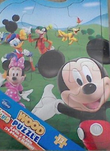 CARG36668-2 - 12-delige puzzel MICKEY'S HUIS - 1